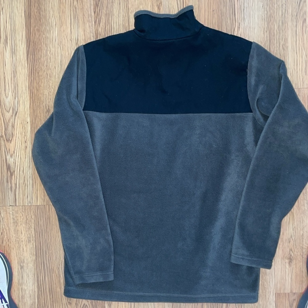 Columbia fleece pullover 1/4 button down. Men’s size large - Picture 5 of 6